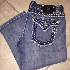Miss me cropped jeans
